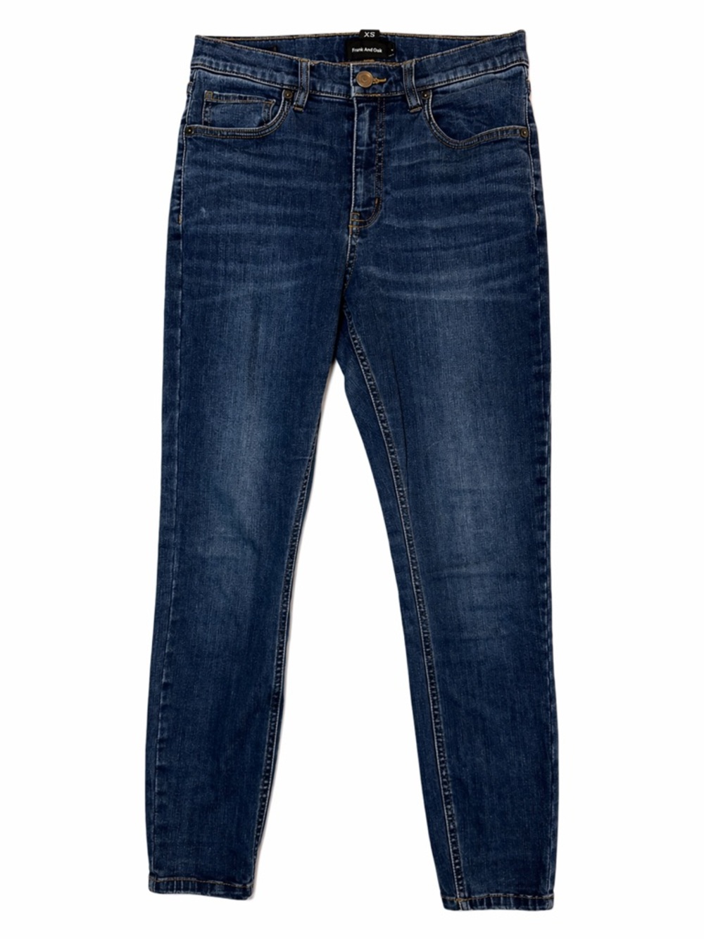 Frank & Oak Dark Wash Women’s Jeans - Classic Slim Fit